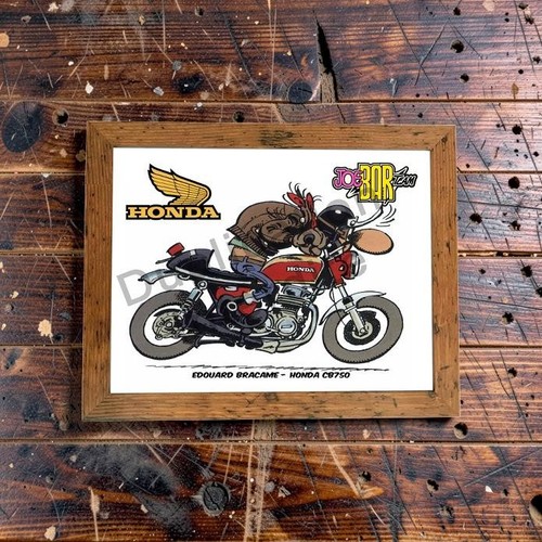 Affiche joe bar team honda - joe,