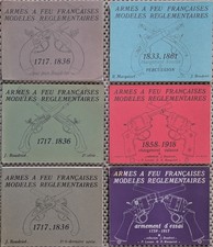 BOUDRIOT, Armes à feu françaises. 1717-1918., 1-6