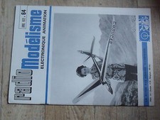 $$v Revue Radio Modelisme N°64 Graupner 1971  tour Unimat  ampli servomoteur