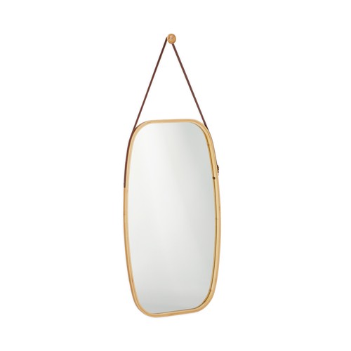 Miroir ovale mural - , à