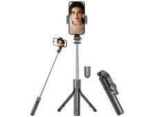 Trépied smartphone et perche à selfie 67 cm avec déclencheur à distance - Somik