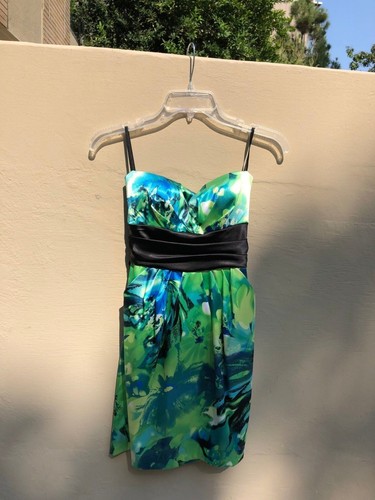 Lime green and - blue, /