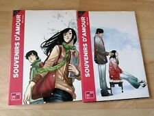 LOT DE 2 BD E.O SOUVENIRS D'AMOUR TOME 1 ET 2 SERIE COMPLETE