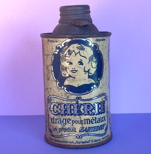 Ancienne boîte bidon - boîte,