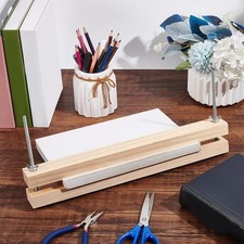 Presse à livres en bois