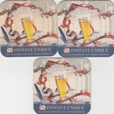 * 3 SOUS BOCK BIERE 1664 REPIQUE TIELTSE BIERATTRIBUTRN CLUB