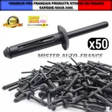 x50 Rivet Fixation Garniture Pare-Boue/Choc Agrafe Ford Chrysler Jeep Chevrolet