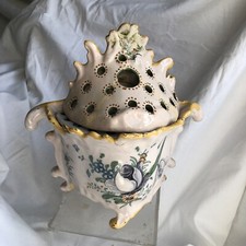 BOUQUETIERE  FAIENCE DE