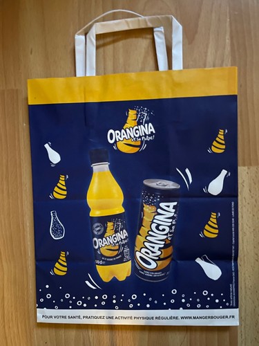 Grand sac papier publicitaire
