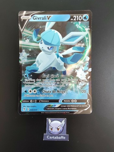Carte pokémon givrali - carte,