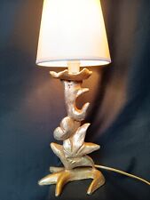 Lampe  Georges Mathias Design pour Fondica France en bronze doré années 1990