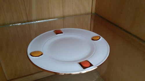 Assiette émaux longwy - assiette,
