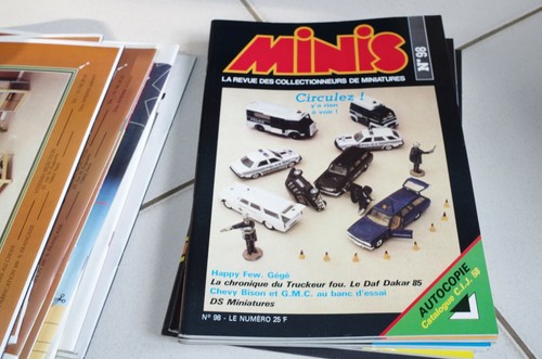 Minis autos magazine gégé - minis,