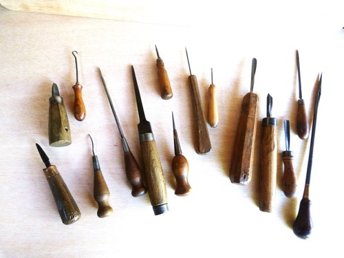 Lot anciens outils de - 15,
