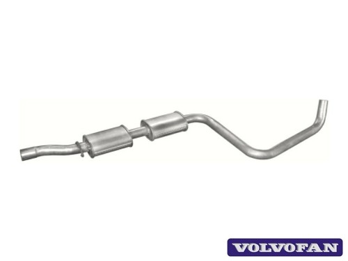 Silencieux central volvo 440 - silencieux,