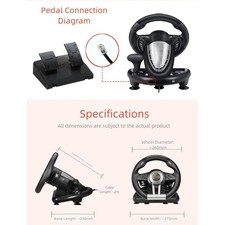 Volant de course matériau ABS