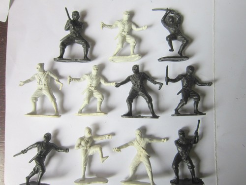 Serie figurines ninja - serie, en