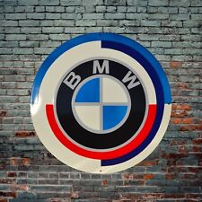 Plaque émaillée BMW logo M sport  enamel sign emailschild