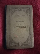 Discours De La Méthode DESCARTES Ed.1916