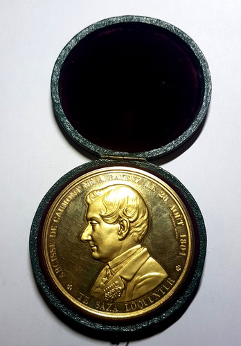 Médaille argent vermeil - médaille,