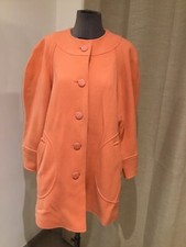 Beau manteau laine rose