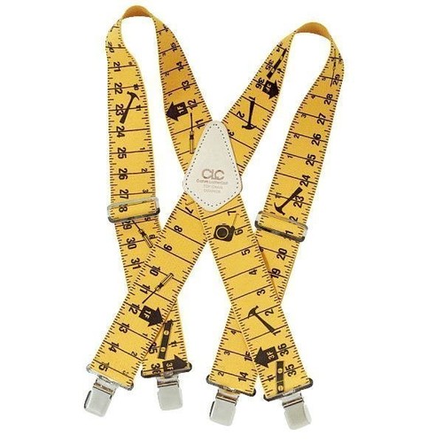 Tape measure suspenders - tape,