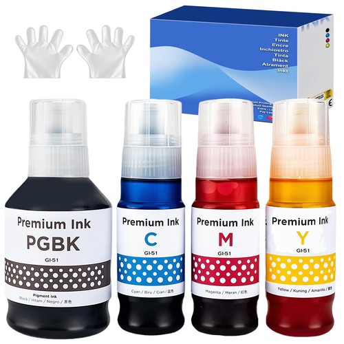 51 encre compatible - gi-50,