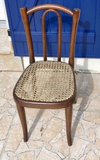 Petite chaise enfant Thonet ancienne cannage neuf avec étiquette