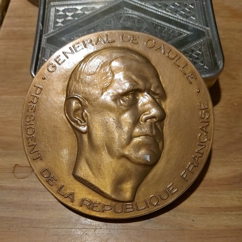 Général gaulle médaille - général, de
