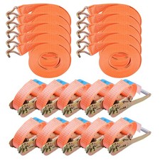 Heavy Duty 10mX 50mm Cliquet Arrimage Sangle Remorque Cargo Ceinture Camion Kits