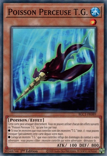 Poisson perceuse - yu-gi-oh!,