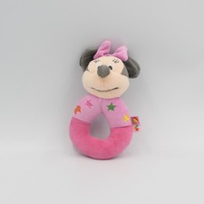 Doudou hochet Minnie rose