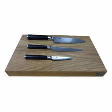 Kai Shun Ensemble de planches à découper 4 pièces Planche à découper en bois ...