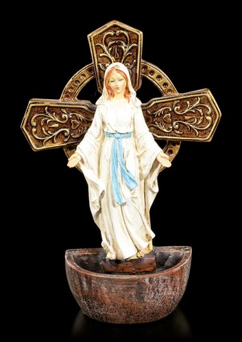 Figurine sainte madonna bac - figurine,
