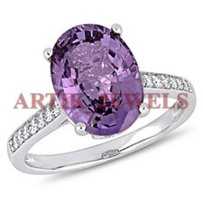 Naturel Gemme Améthyste Avec