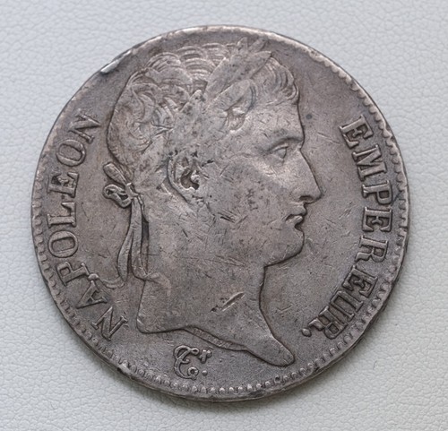1815 napoleon silver 5 - napoleon, i