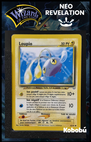 Carte pokémon loupio - pokémon, 42/64