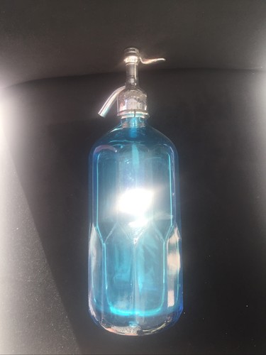 Siphon eau seltz bistrot - bistrot, bleu