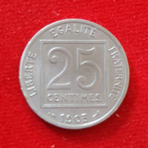 Pièce france centimes - france, 25