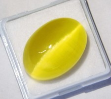 Cabochon ovale oeil de chat
