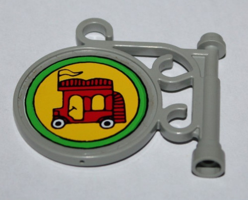 Panneau lego fabuland - panneau, oldgray