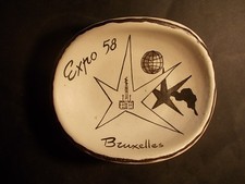 EXPO 58 Bruxelles Exposition internationale 1958 Belgique rarissime vide-poche !