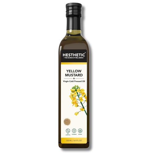 Huile vierge moutarde jaune - vierge,