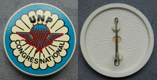 UNION NATIONALE PARACHUTISTE, BADGE PLASTIQUE