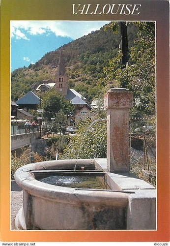 Carte postale vallouise - carte,
