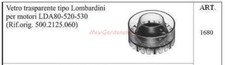 Verre Transparent LOMBARDINI Pour Motoculteur Moteurs LDA80 520 530 1680