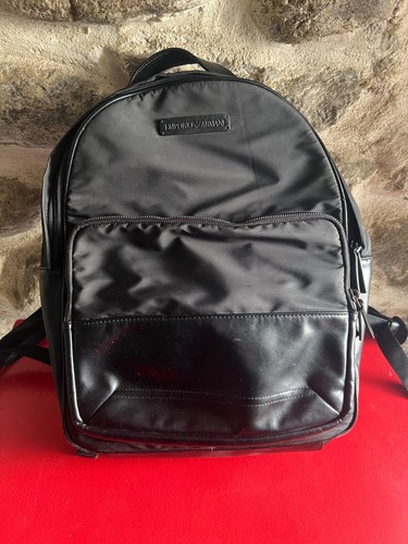 Sac dos emporio armani cuir - a,