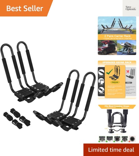 Kayak roof rack - roof, pairs