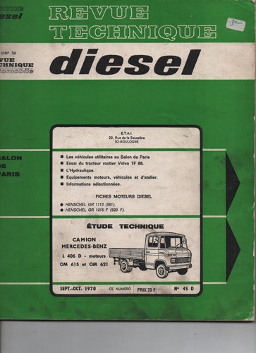 Revue technique moteur - moteur, om615