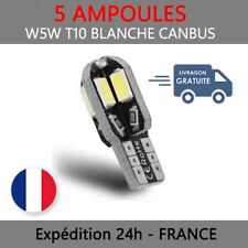 5x Ampoules ⚠️ T10 LED W5W